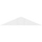 Ekena Millwork Portland Architectural Grade PVC Gable Bracket, 36"W x 7 1/2"H x 2"D x 6"F, 5/12 Pitch GBP036X08X0206POR00 - alternate 5